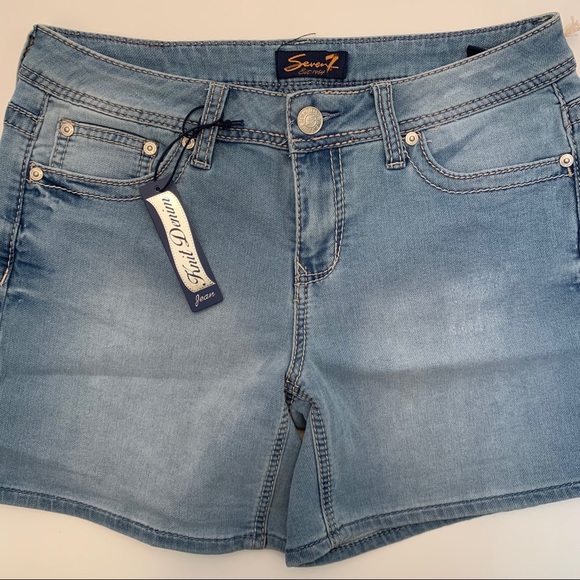 seven denim shorts